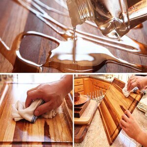 Seasoning your cutting board with oil