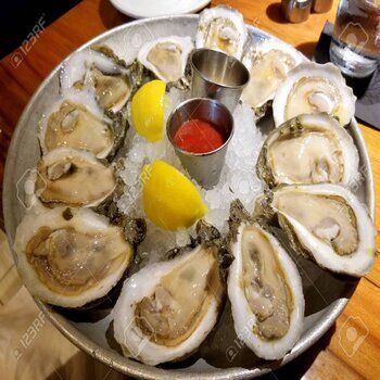 Raw Oysters.