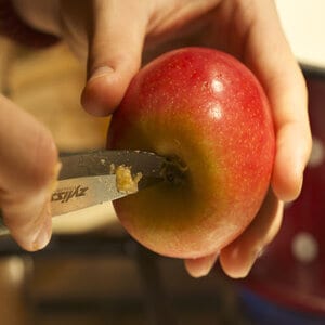 Core An Apple With A Knife