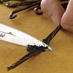 How to Use a Paring knife for Scraping out Vanilla Beans