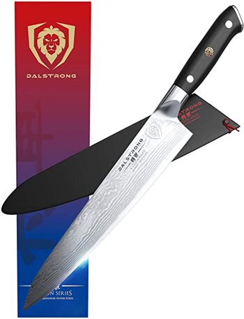 Dalstrong Shogun Series Chef Knife 9.5 Damascus Steel