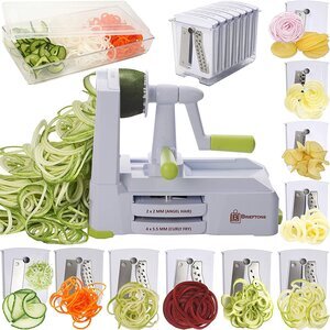 Brieftons 10-Blade Vegetables Spiralizer