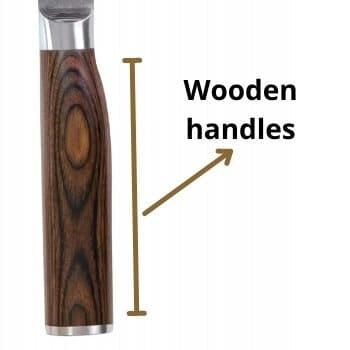 Wooden handles