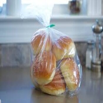 bread in a plastic bag