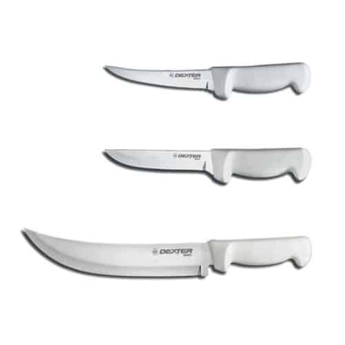 The Dexter Russell cutlery 3 Piece Combo Butcher Set