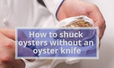 How to shuck oysters without an oyster knife