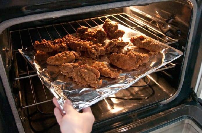 How to Reheat Fried Chicken in the Oven