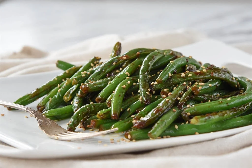 how to microwave fresh green beans