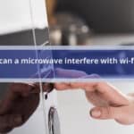 can a microwave interfere with wi-fi