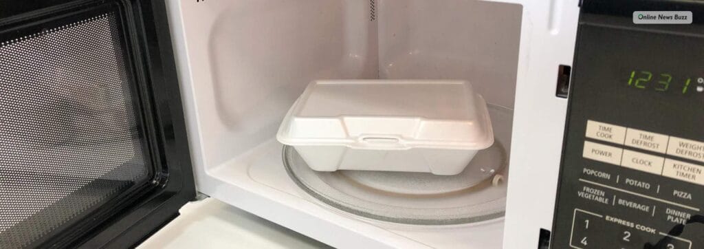 what happens if you microwave styrofoam?